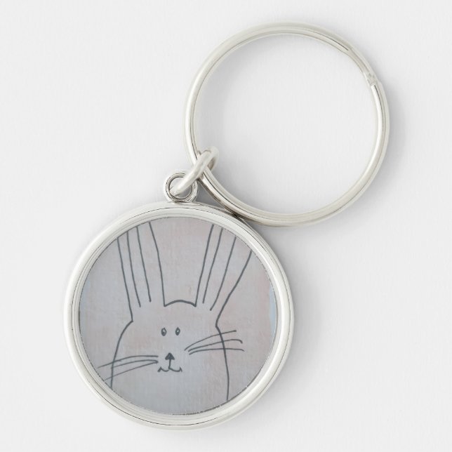 Rabbits Key Ring (Front)