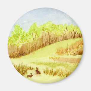 Rabbits Magnet