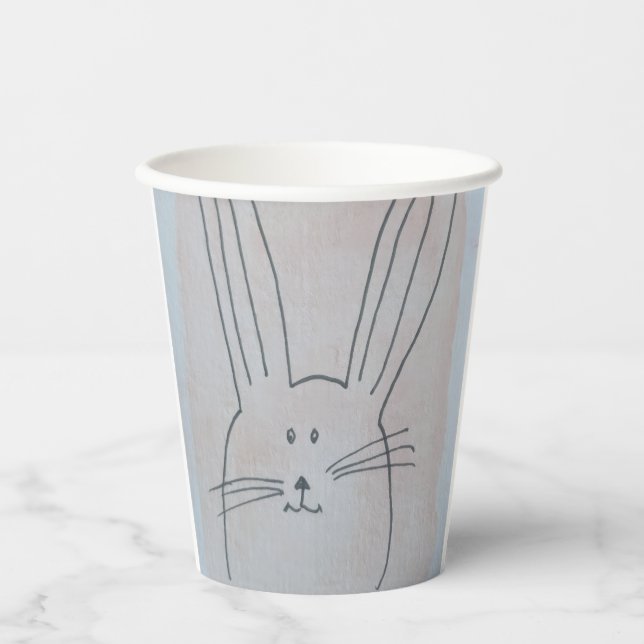 Rabbits Paper Cups (Front)