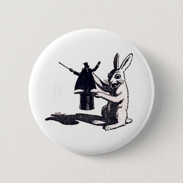 Rabbit's Revenge 6 Cm Round Badge (Front)