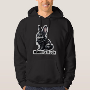 Rabbits Rock Hoodie
