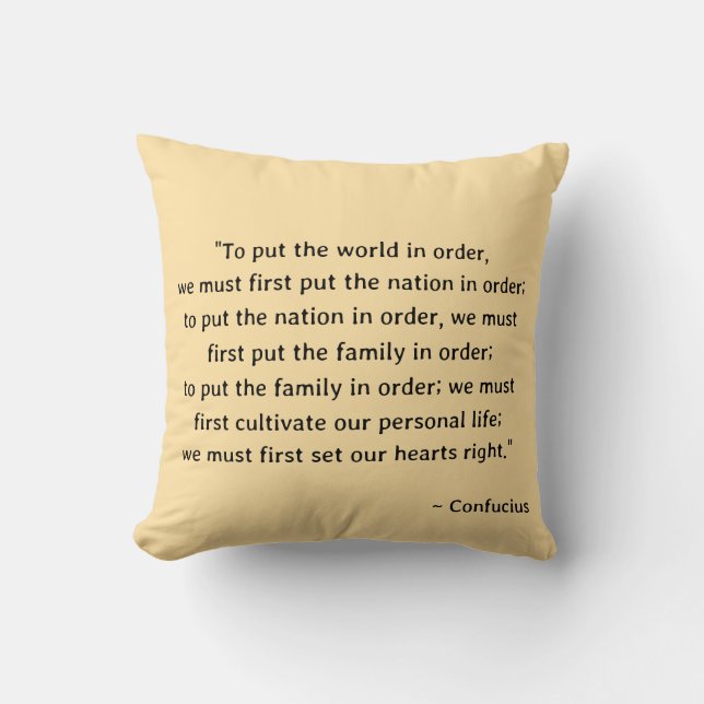 Rabbit's Royal Dress Code Cushion (Front)