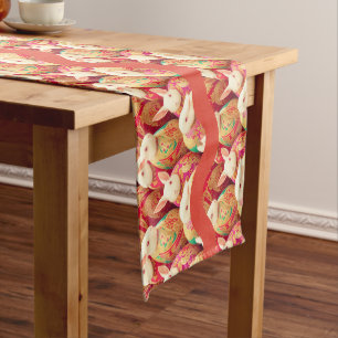Rabbit's Royal Dress Code Long Table Runner