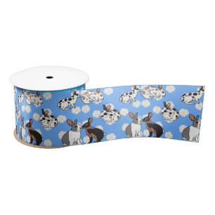 Rabbits Satin Ribbon