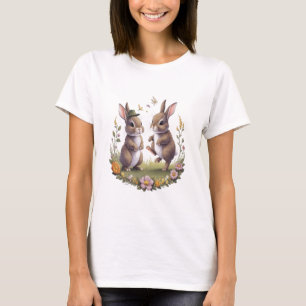 rabbits sticker T-Shirt