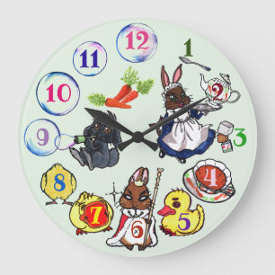 Rabbit's Wall Clock