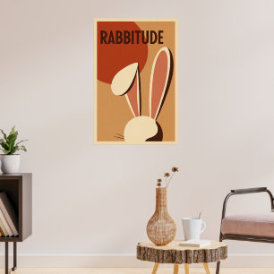 Rabbitude Poster