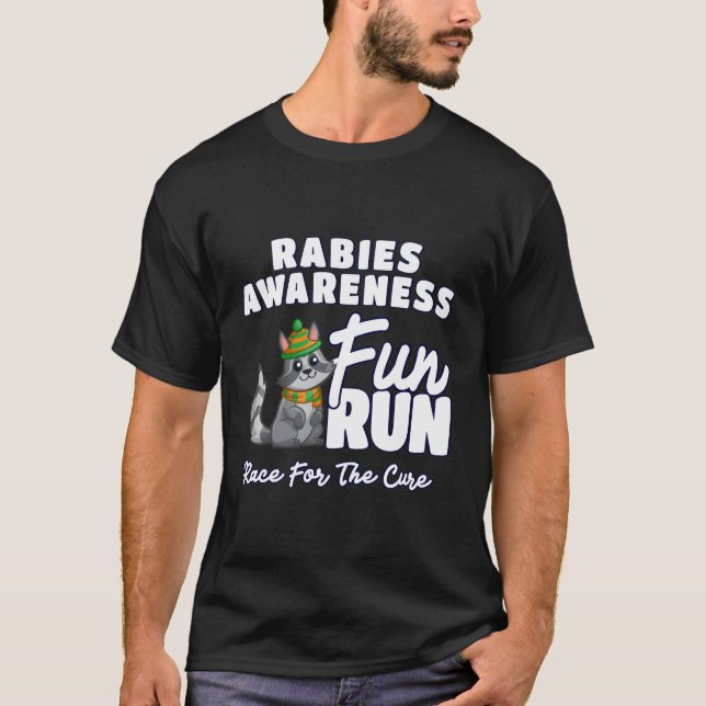 Rabies Awareness Fun Run T-Shirt (Front)