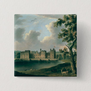 Raby Castle 15 Cm Square Badge