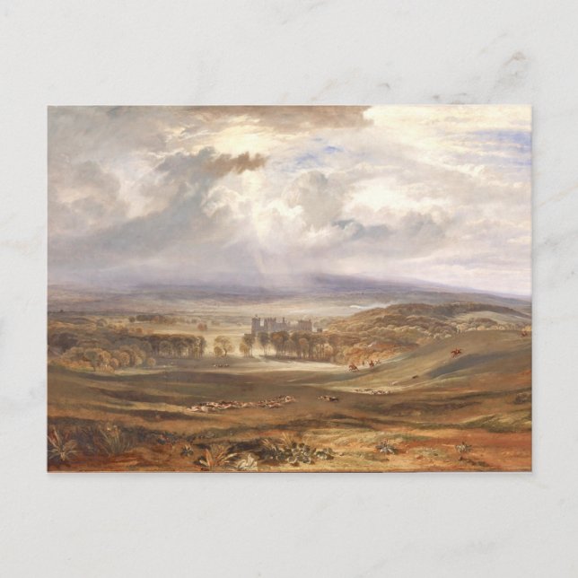 Raby Castle, the Seat of the Earl of Darlington Postcard (Front)