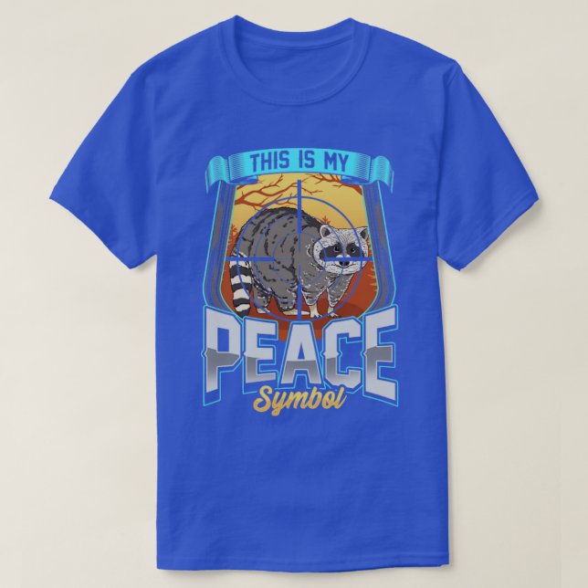 Raccon Hunter Coon Hunting1 T-Shirt (Design Front)