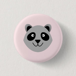 Raccoon 3 Cm Round Badge