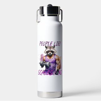 raccoon athlete water bottle