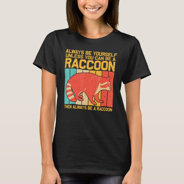 Raccoon For Men Women Kids Raccoon   T-Shirt (Front)