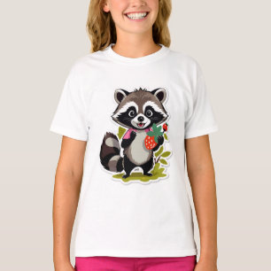 Raccoon Forest Explorer T-Shirt