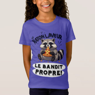 Raccoon Illustration Humor The Clean Bandit T-Shirt
