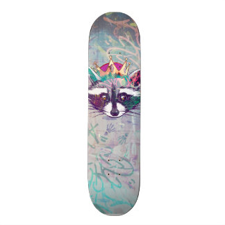 Raccoon King ·#Skateboard Skateboard