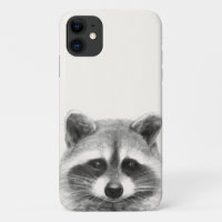 Raccoon Pencil Drawing