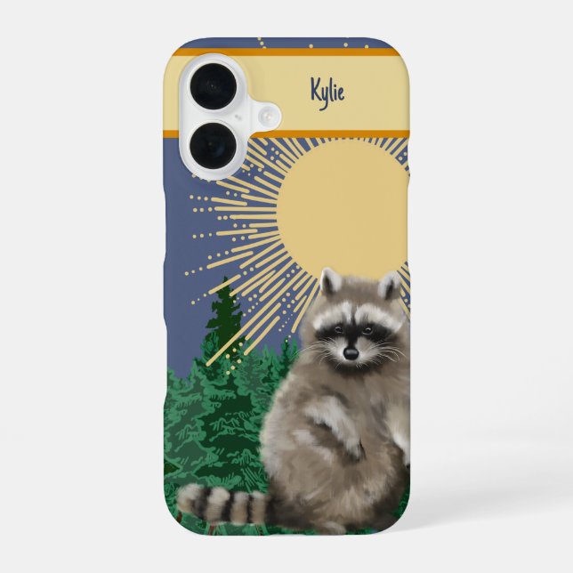 Raccoon Phone Case (Back)