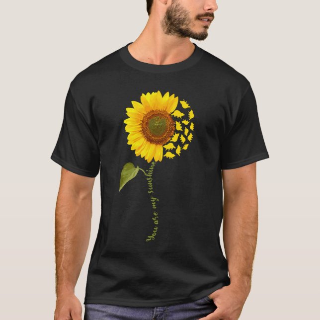 Raccoon Sunflower T-Shirt (Front)