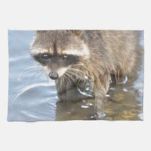 Raccoon Tea Towel