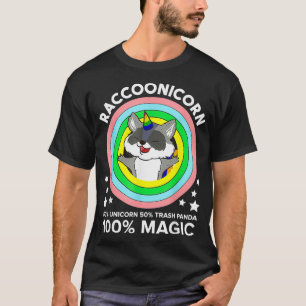 Raccoonicorn magic Classic TShirt