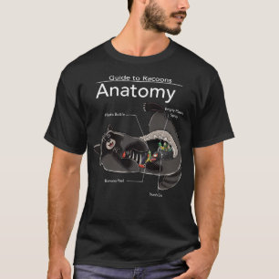 raccoons anatomy T-Shirt