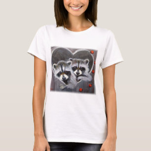 Raccoons and Ladybugs t-shirt