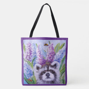 Raccoons  tote bag
