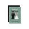 Raccoons Wedding Save the Date Teal
