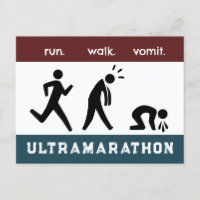 Race Bib of Run. Walk. Vomit. Pictogram