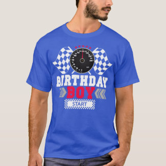 Race Birthday Boy Party Racing Driver T-Shirt