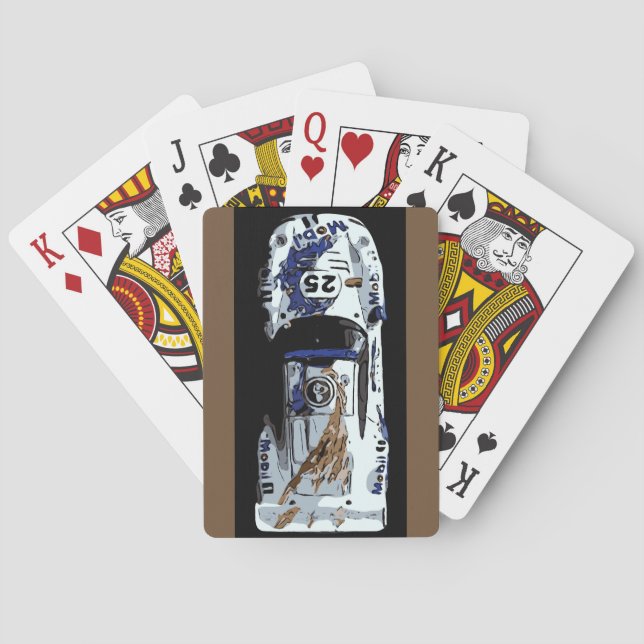RACE CAR - #25 PLAYING CARDS (Back)