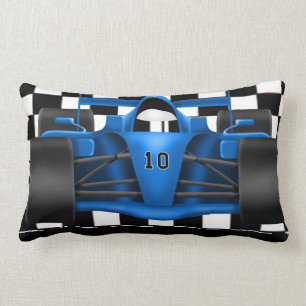 Race Car Auto Racing Decorative Throw Pillow