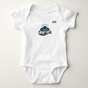Race car baby bodysuit