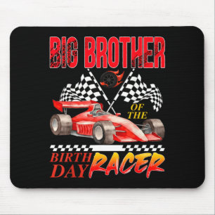 Race Car Big Brother Of The Birthday Racer Racing Mouse Mat