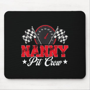 Race Car Birthday Party Racing Family Nanny Pit Cr Mouse Mat