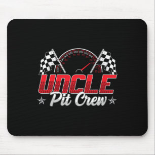 Race Car Birthday Party Racing Family Uncle Pit Cr Mouse Mat