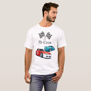 Race Car Birthday, Pit Crew T-Shirt