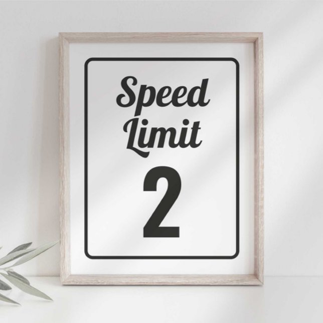 Race Car Birthday Speed Limit Sign (Creator Uploaded)