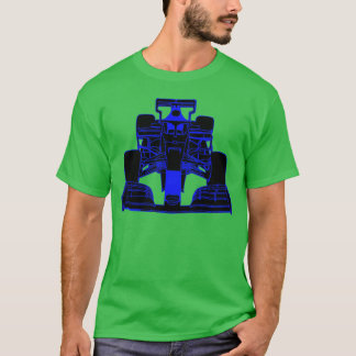 Race car blue boy boy T-Shirt