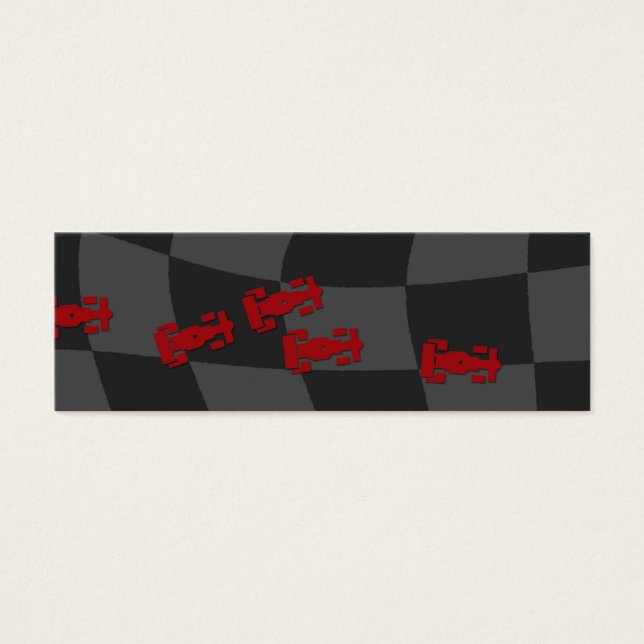 Race Car Bookmark (Front)