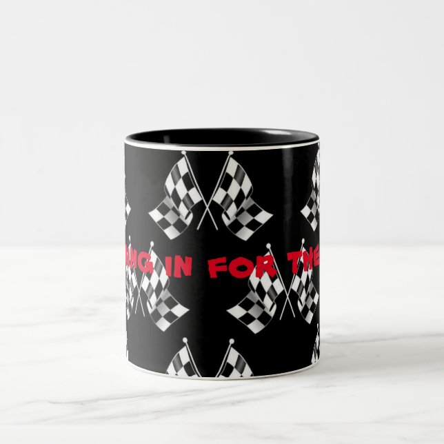 Race Car Coffee Mug (Center)