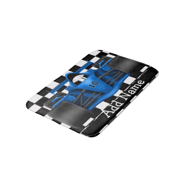 Race Car Drag race Rug Mat Home Decor (Angled)