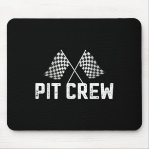 Race Car Driver Birthday Party Racing Family Pit C Mouse Mat