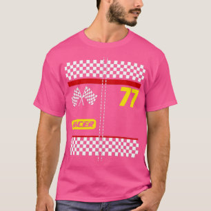 Race Car Driver Costume  for Halloween Boys Mens  T-Shirt