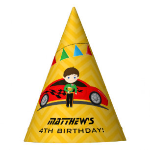 Race Car Driver Party Hat