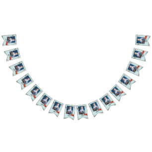 Race Car Engine Monthly Photo Banner Bunting