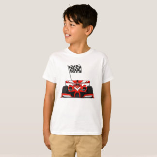 Race car extreme cartoon |Choose background colour T-Shirt