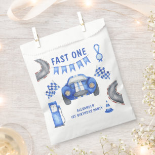 Race Car First Birthday Party  Favour Bags